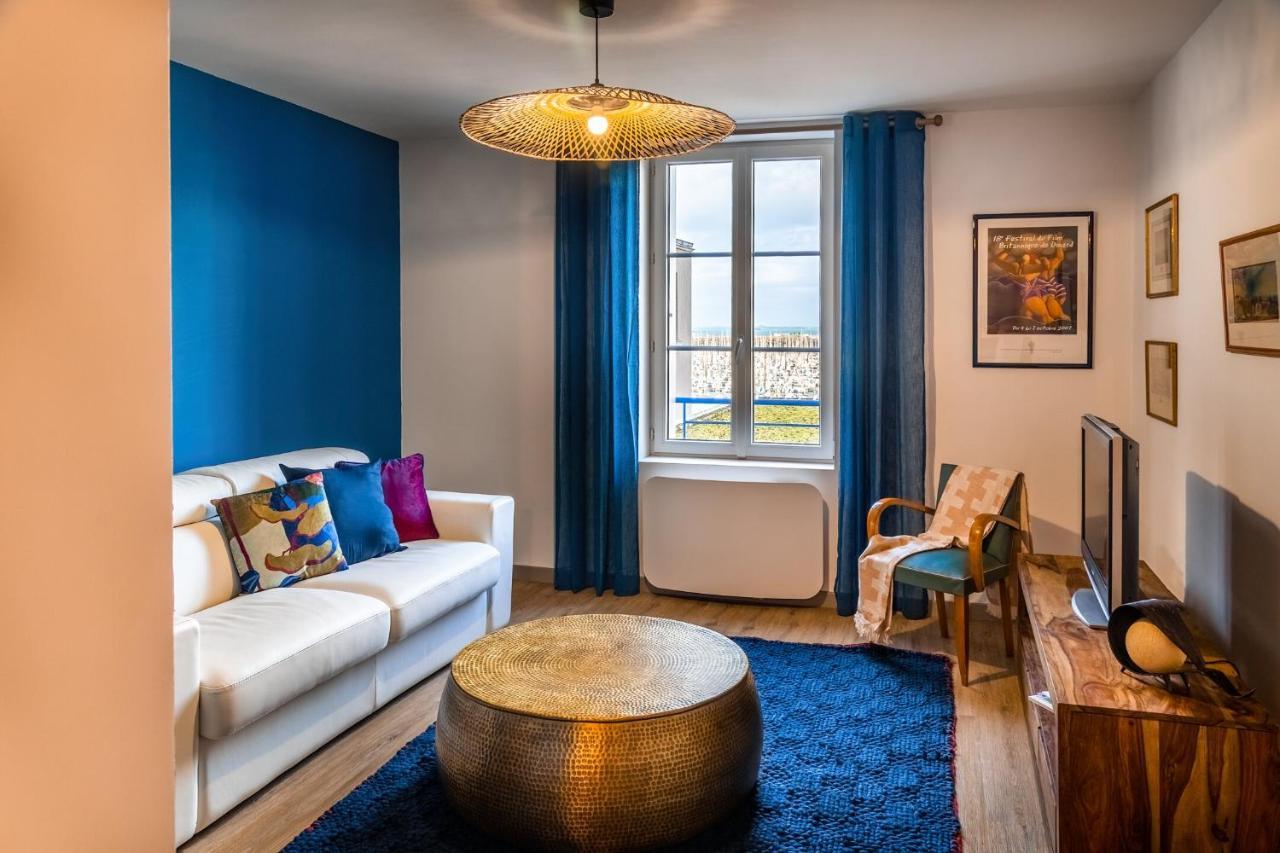 Les Letruns - Appart - 3 Pers - Vue Sur La Mer Saint-Malo Zewnętrze zdjęcie