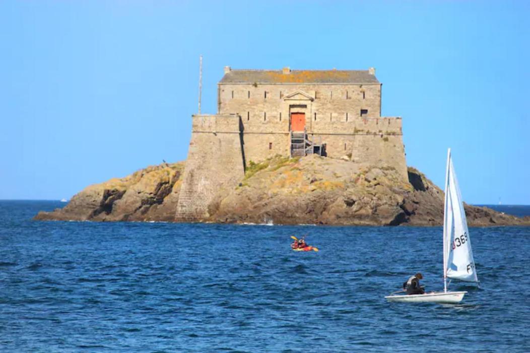 Les Letruns - Appart - 3 Pers - Vue Sur La Mer Saint-Malo Zewnętrze zdjęcie