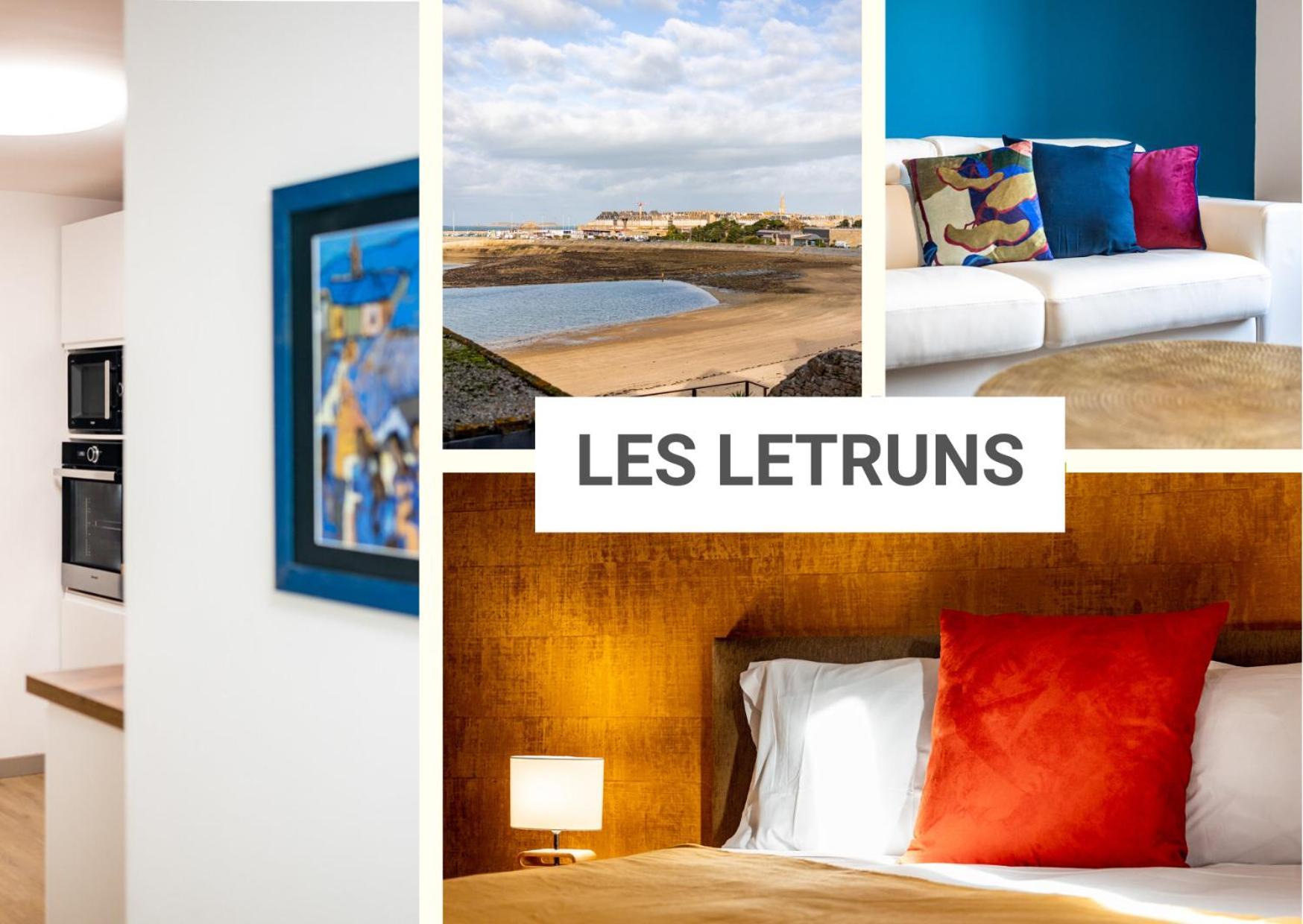 Les Letruns - Appart - 3 Pers - Vue Sur La Mer Saint-Malo Zewnętrze zdjęcie